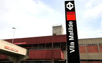 Estação de Metrô Vila Matilde - Linha 3 Vermelha